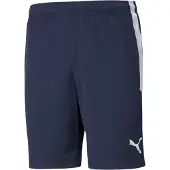 Puma Pantalon de sport 'TeamLiga' bleu foncé / blanc