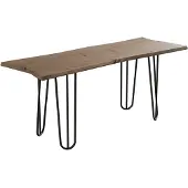 Vicco table basse Yan Artisan 100x35.5cm, Model 58415