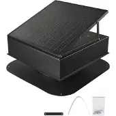 Vevor Ventilateur Extraction de Toit Solaire 35 W avec Thermostat Intelligent