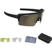 BBB Cycling - Lunettes de sport Fuse PC MLC, taille unique, noir mat - performance...