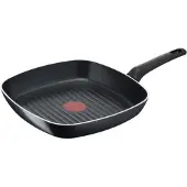 Tefal B5564053 Pan Square Grill 26 Cm Argenté