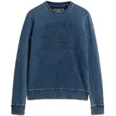 Superdry Sweat-shirt bleu / gris
