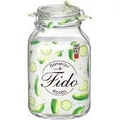 Bormioli Rocco Einmachglas Fido erm. 3l, Bocal de conservation, Transparent