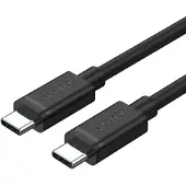 UNITEK Câble USB Y-C477BK01-2M USB 3.2 Gen 1 (3.1 Gen 1) USB C Noir
