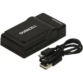 Duracell - Chargeur de batterie USB - noir - pour Fujifilm NP W126
