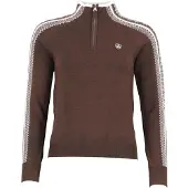 Mountain Peak Pull col roulé 1/2 zip femme Adomino