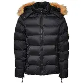 Zavetti Canada Doudoune Virna Slim Femme - Noir, Noir