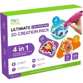 MyFirst 3D Pen Creator Kit Pink, Stylo 3D, Pink