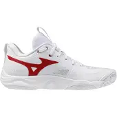 Mizuno Chaussures de sport d'intérieur Wave Momentum Elite pour femmes, couleur blanche, taille 39 (EU). Femme, couleur blanche, taille 39 (EU)