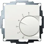 Eberle UTE 1003-RAL9010-M-55 Thermostat d'ambiance encastré 5 à 30°C, Thermostat, Blanc