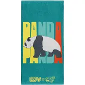 Otso Emoji Panda Microfiber Towel Vert