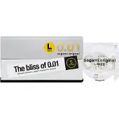 Sagami Original 0.01 L - préservatif ultra-fin - 58mm - boîte de 5
