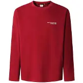 Pepe Jeans T-Shirt 'SOMER' rouge / blanc