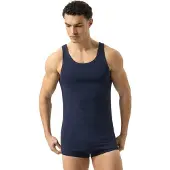 Mey Maillot de corps bleu marine