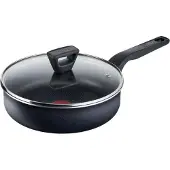 Tefal XL Force Hapjespan 24 cm Zwart