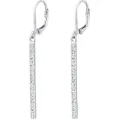 Elli Boucles d'oreilles argent / transparent