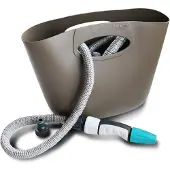 G.F. 1 X GRIS MT 5/15 + RACCORDS + LANCE TUYAU D'IRRIGATION EXTENSIBLE KIT SAC AQUAPOP GF