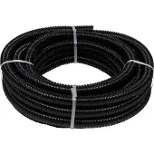Ubbink tuyau spiralé 25 mm 10 m noir