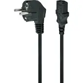 Gembird PC-186 electriciteitssnoer Zwart 1,8 m CEE7/4 C14 stekker
