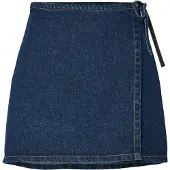 Pieces Jupe 'PCFLora' bleu denim