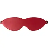 Obsessive Inferro - Masque effet cuir (rouge)