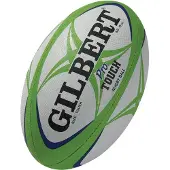 Gilbert Ballon De Touch Rugby Match Pro - Vert / Bleu