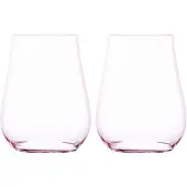 Zwiesel Glas Gobelet polyvalent Kolibri 42 rosé 2 pièces, Verres, Rose