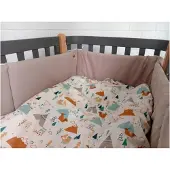 ANNE & MIKAEL Bed edge cushion, 30 x 360 cm, beige