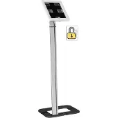 Renkforce Support design universel verrouillable pour tablettes et iPads de 9,7" à 10,1" avec bouton d'accueil (29215c54)