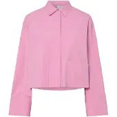 Y.A.S Lee Short Long Sleeve Blouse Rose 44 Femme