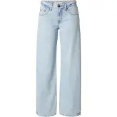 Levi's pour femme. A5566-0043 Jean ample taille basse bleu clair (27/32), Casuel, Coton, Denim