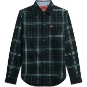 Superdry Chemise marine / vert foncé / blanc