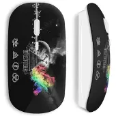 CAPACHEAP Souris sans fil led zeppelin colorful