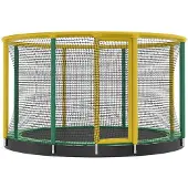 Akrobat Trampoline "Gallus Inground", 366 cm, gris-noir