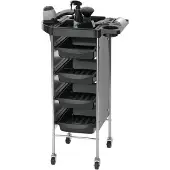 Original Best Buy Chariot de coiffure Passy - noir