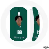 CAPACHEAP Souris Sans Fil Ali Abdul No 199 Squid Game