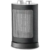 Warm Tech Radiateur céramique oscillant 1500W - 2 puissances + ventilateur - Avec Thermostat