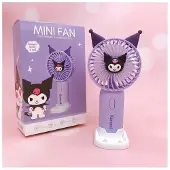 Autre MINI FAN Ventilateur portable, petit modèle Kuromi Melody violet