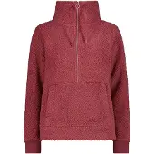 CMP 32p3806 Half Zip Sweatshirt Rouge 3XL Femme