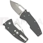 Demko Knives Couteau pliant Nano Shark AUS10A Clip Point Grey
