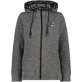 CMP Veste à capuche technique tricotée femme
