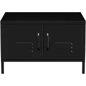 Lendo Online Table basse 68x50x44 cm Métal Noir