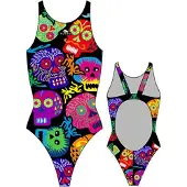Turbo Halloween 2011 Pro Resist Swimsuit Noir 3-4 Years Fille