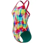 Speedo Maillot De Bain Fl Printed Leaderback