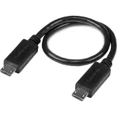 StarTech.com 8in USB OTG Cable Micro USB to Micro USB M/M - câble USB - 20.32 cm