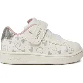 Geox Baskets basses enfant B ECLYPER GIRL filles - Blanc - 20