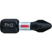 Bosch Embout de vissage torsion impact PH2 25?mm - 2 pi?ces