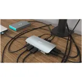 I-Tec Dockingstation USB-C Metal Nano + Charging Port