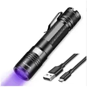 Superfire Uv A5 365nm Flashlight Argenté