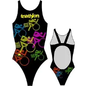 Turbo Bikes Triathlon Swimsuit Noir XL Femme